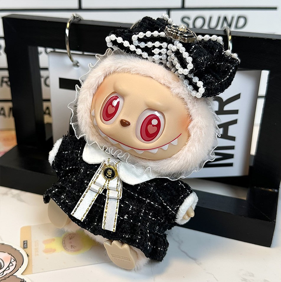 Doll clothing & Accessories Set - Classic Tweed Dress