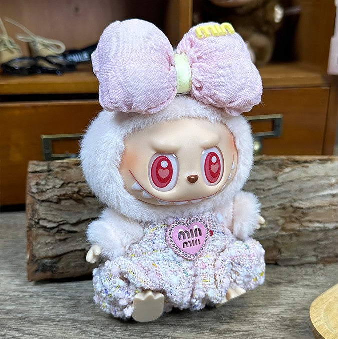 Doll clothing & Accessories Set - Tweed Romper