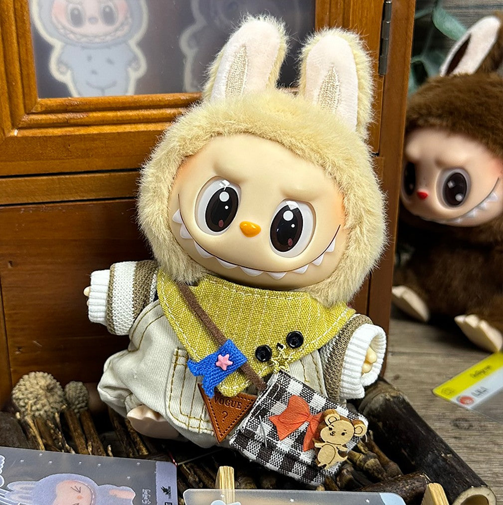 Doll clothing & Accessories Set - Cozy Traveler