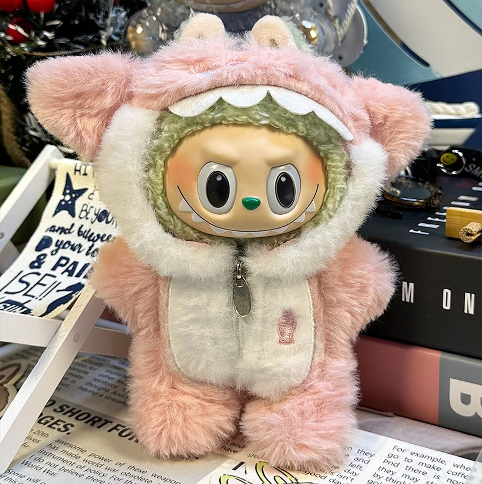 Doll clothing & Accessories Set - Monster Zip-Up Suit