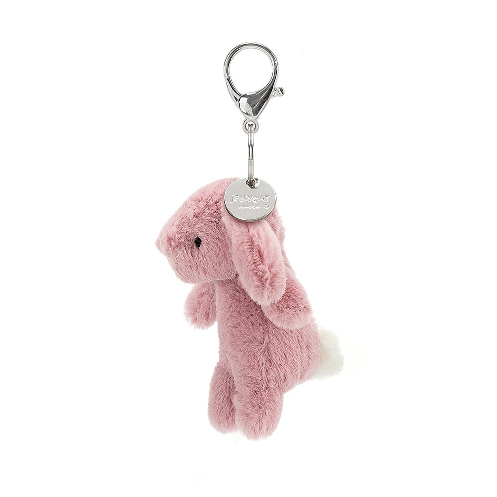 Bashful Bunny Tulip Bag Charm One Size JELLYCAT